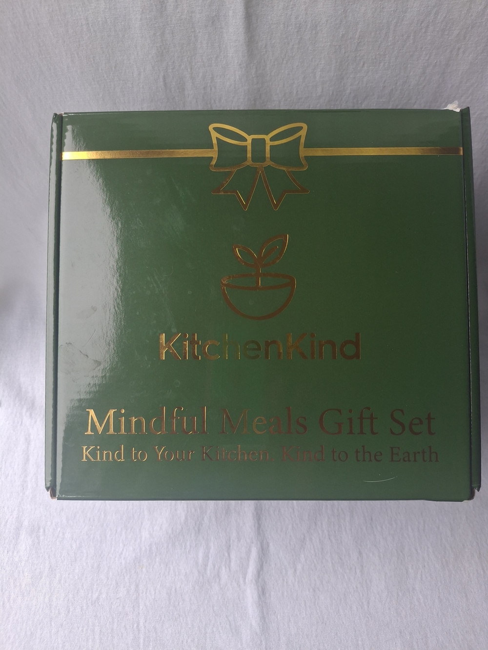 Kitchen Kind Mindful Meals 4 Pc Coconut Bowls Cutlery Set